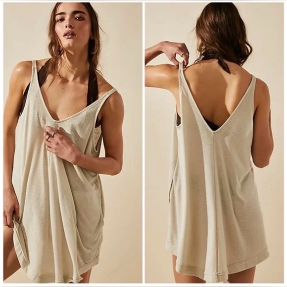 FP Beach Dresses & Skirts - FREE PEOPLE BEACH Women’s clover mini dress Sz L ✨